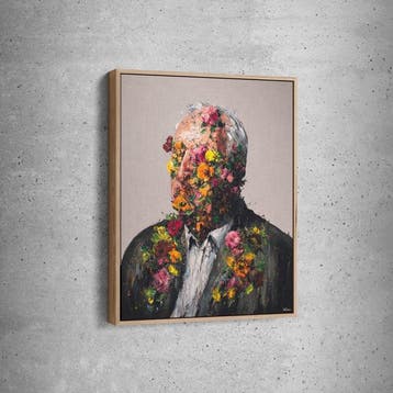 Anne Dias (1985) - (Stretched Canva) Dry Flowers are