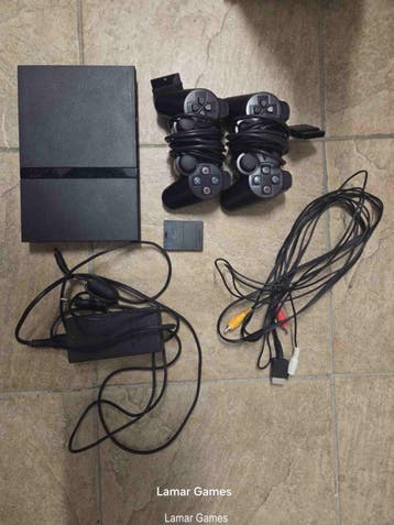 Complete ps2 met 2 controllers (ps2 tweedehands), Ophalen of Verzenden, Nieuw
