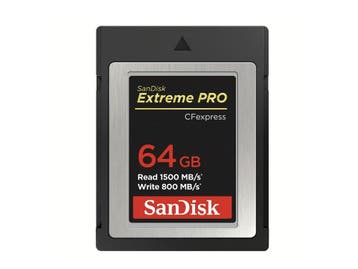 SanDisk 64GB CFexpress Type B 1700MB/s - 1 jaar garantie, Audio, Tv en Foto, Foto | Geheugenkaarten, Ophalen of Verzenden, Zo goed als nieuw