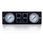 Renault Master X70 ISO DIN 1 Manometer paneel Ø 40 mm 2-weg, Verzenden