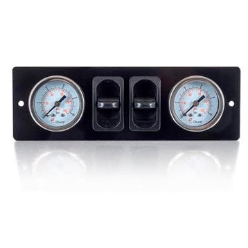 Renault Master X70 ISO DIN 1 Manometer paneel Ø 40 mm 2-weg, Verzenden