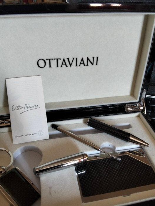 Ottaviani - Sans prix de réserve - Ensemble de bureau - bois, Collections, Stylos