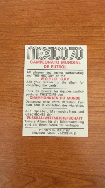 Panini Mexico 70 Nazionale Italiana Édition originale - 1, Nieuw