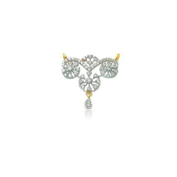 Halsketting - 14 karaat Geel goud - 0.70ct. tw. Diamant, Handtassen en Accessoires, Kettingen, Nieuw