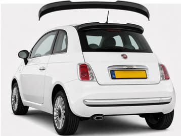 Achterspoiler | geschikt voor Fiat | 500 | 3-deurs | 2007-20, Verzenden, Nieuw, Fiat