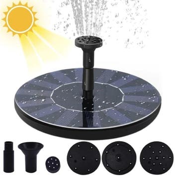 Solar Fontein op Zonne Energie - Pomp voor, Verzenden, Nieuw