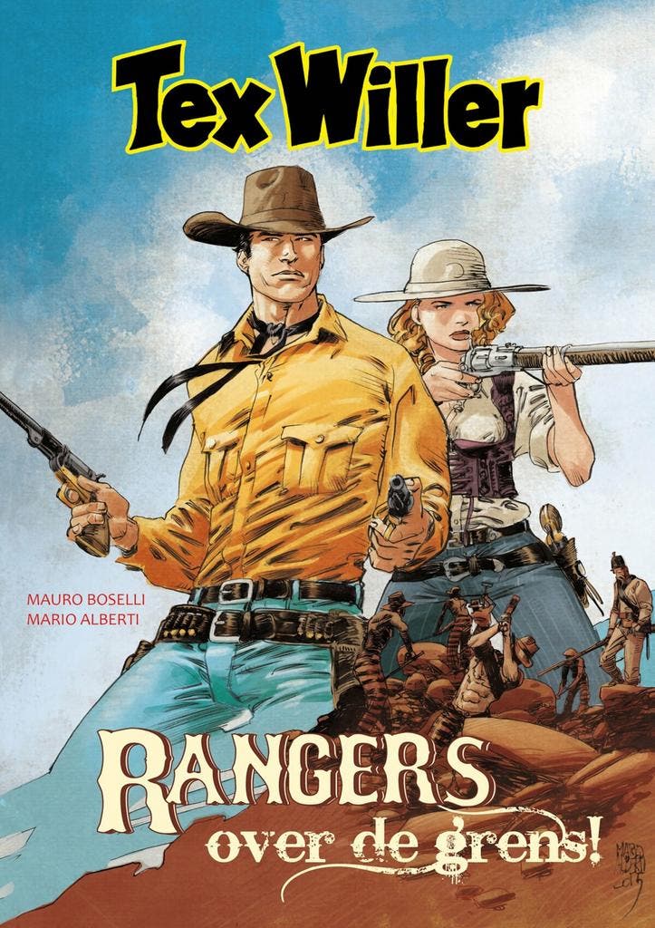 Rangers over de grens! / Tex Willer in kleur / 1, Boeken, Stripverhalen, Zo goed als nieuw, Verzenden