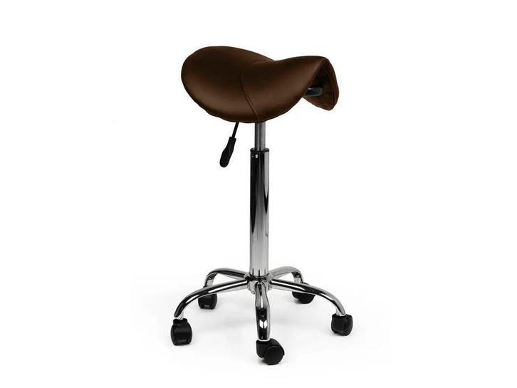 Zadelkruk Bruin - Hoge uitvoering, Maison & Meubles, Tabourets