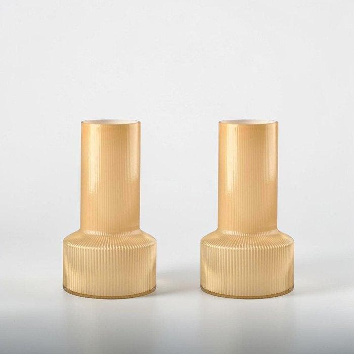 Villa Collection - Vaas (2) - Hvils Vase - Glas - 2 stuks -, Antiquités & Art, Art | Objets design