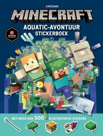 Minecraft Aquatic Survival stickerboek / Minecraft, Boeken, Verzenden, Gelezen