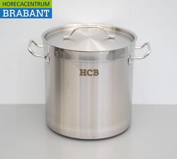 HCB Acier inoxydable Soup Pan Cooking Pan Induction 26 x 26, Verzenden