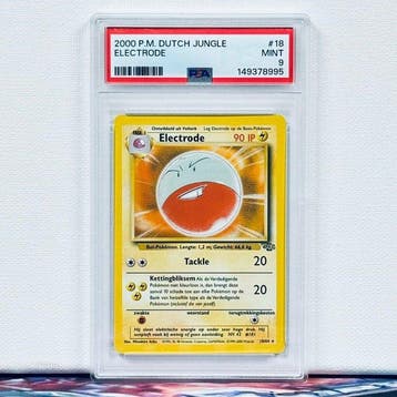 Pokémon Graded card - ELECTRODE #18 - Pokémon - PSA 9