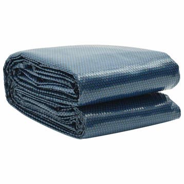 vidaXL Zwembadfolie solar drijvend 417 cm PE zwart en blauw, Verzenden, Nieuw