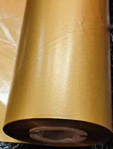 Inkt voor lintprinters transferfilm mat goud wax-resin 50 m, Hobby en Vrije tijd, Knutselen, Nieuw