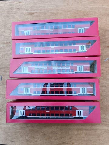 Märklin H0 - 45584 - Modeltrein personenwagen (5) - Dubbele, Nieuw