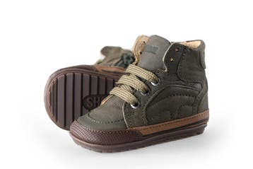 Shoesme Hoge sneakers Jongens in maat 18 Groen, Verzenden, Jongen of Meisje, Schoenen, Zo goed als nieuw