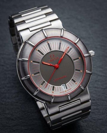 Omega - Vintage Seamaster Dynamic II (Spider) – Cal. 1430 –, Handtassen en Accessoires, Horloges | Heren, Nieuw