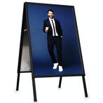 Stoepbord | AURORA | Zwart | Kliklijst (A1) | Hoogte 1060mm, Zakelijke goederen, Verzenden, Nieuw in verpakking