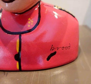 Herman Brood (1946-2001) - Statue, De Huzaar medium - 24 cm