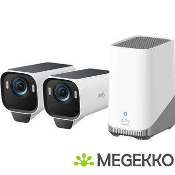 Eufy S3 Pro Duo Pack + Homebase 3, Verzenden, Nieuw