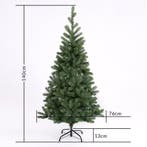2dekans | Casaria Kunstkerstboom – 140cm Kerstverlichting, Diversen, Kerst, Ophalen of Verzenden, Nieuw