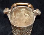 Wijwatervat - 1800-1850 - Brons Antiek Wijwatervat