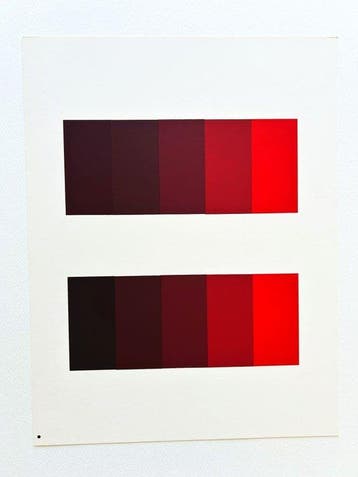 Josef Albers (1888-1976) - Interaction of Colors - XX-1