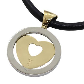 Bvlgari - Collier avec pendentif - Tondo Heart Pendant - 18