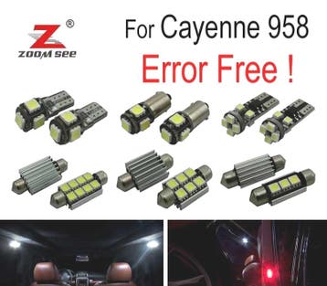 Kit 19 Ampoules Led Intérieur Pour Porsche Cayenne 958 11-, Verzenden, Nieuw