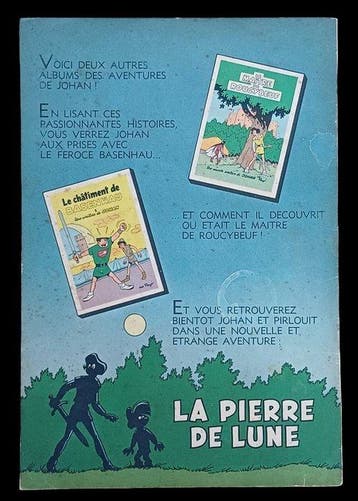 Johan et Pirlouit T3 - Le Lutin du Bois aux Roches - B - 1