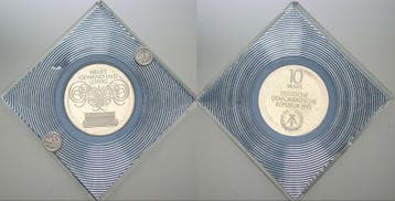 10 Mark 1982 Gedenkmunten duitse Demokratische Republik, Verzenden, België