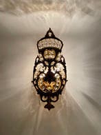 Wandlamp - Zeldzame koninklijke wandlamp in gegraveerde