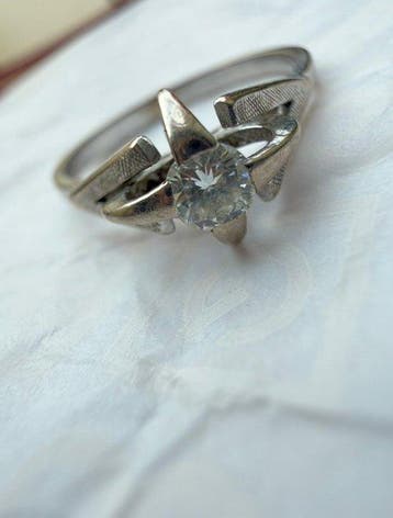 Sans prix de réserve - Bague de fiançailles - 18 carats Or