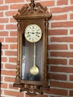 Regulateur wandklok - Vintage - Eik - 1970-1980, Antiek en Kunst