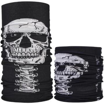 Fako Fashion - Microfiber Faceshield - Bandana - Nekwarmer -, Verzenden, Nieuw