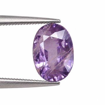 Sans prix de réserve - 1 pcs Violet Saphir - 4.97 ct -, Bijoux, Sacs & Beauté