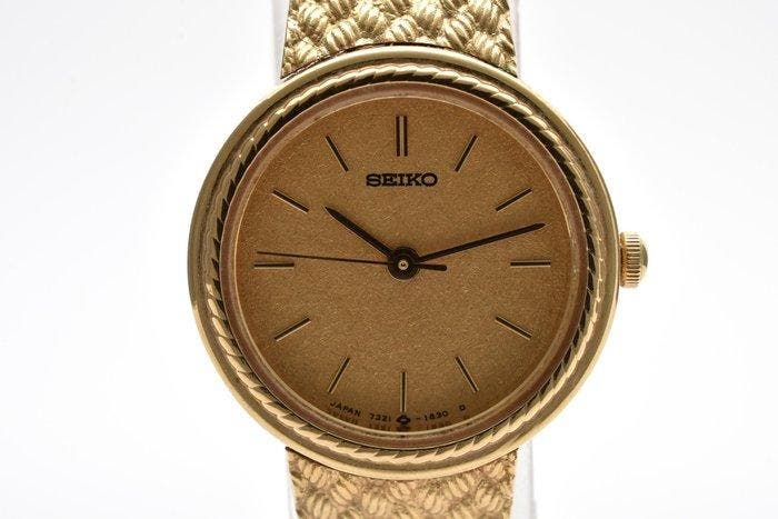 Seiko - Vintage - Sans prix de réserve - 7321-0420 - Femme -, Handtassen en Accessoires, Horloges | Antiek