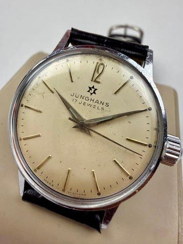 Junghans - 17 Jewels Dress Watch “Man” - Zonder minimumprijs