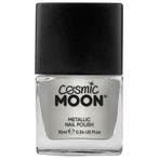 Cosmic Moon Metallic Nail Polish Silver 14ml, Verzenden, Nieuw