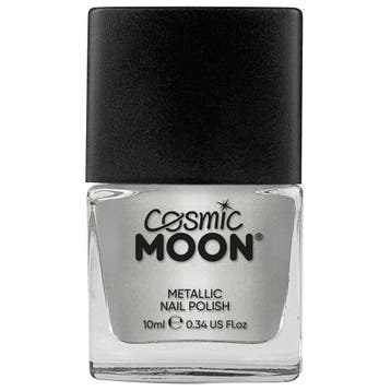 Cosmic Moon Metallic Nail Polish Silver 14ml, Verzenden, Nieuw