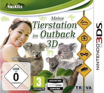 Outback Pet Rescue 3D (Buitenlands Doosje) (3DS Games), Ophalen of Verzenden, Zo goed als nieuw