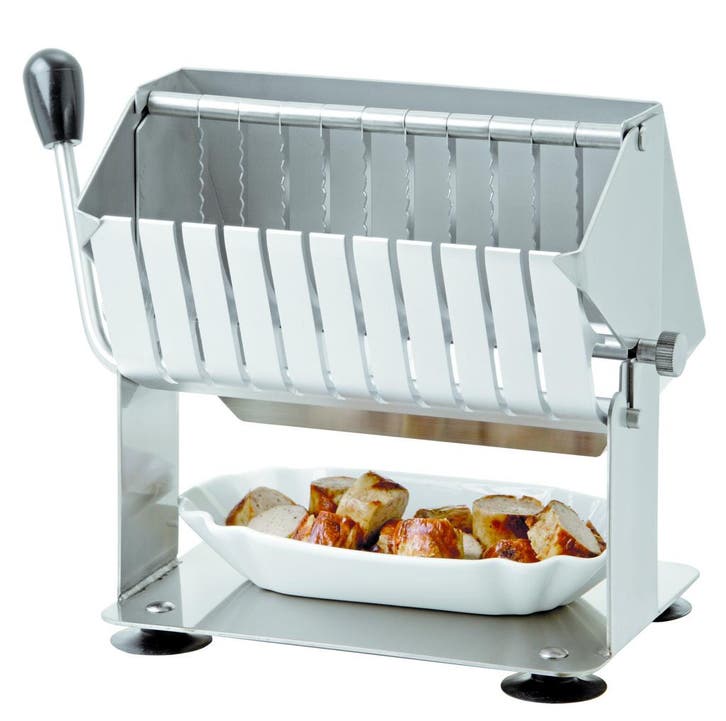 Curryworst-snijder handmatig | Schijfdikte 17,5mm |, Zakelijke goederen, Horeca | Keukenapparatuur, Nieuw in verpakking, Verzenden