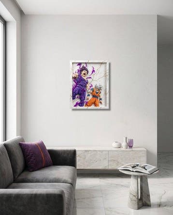 Makayhos - [Canvas] Vegeta & Goku – Cosmic Gods, Nieuw