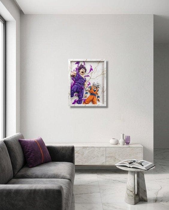 Makayhos - [Canvas] Vegeta & Goku – Cosmic Gods, Games en Spelcomputers, Spelcomputers | Overige Accessoires
