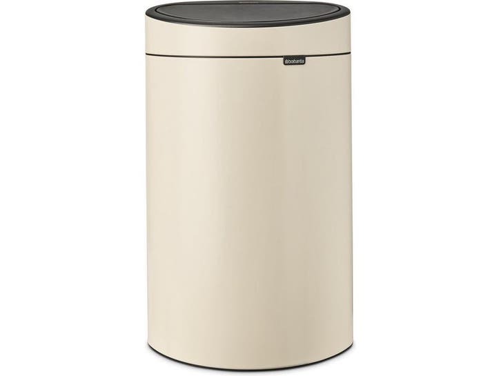 Brabantia Touch Bin - Prullenbak - 40 l - Soft Beige, Maison & Meubles, Accessoires pour la Maison | Poubelles, Envoi