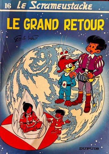 Le Scrameustache T16 - Le grand retour + dédicace - C - 1