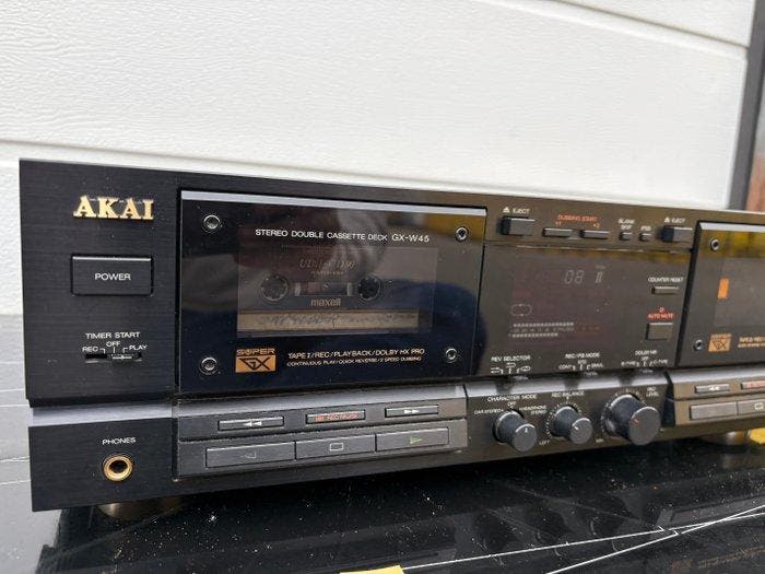 Akai - GX-W45 Lecteur de cassettes audio, TV, Hi-fi & Vidéo, Radios