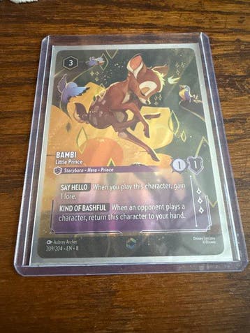 Disney - 1 Card - Disney Lorcana - Bambi 209/204 - EN - 8