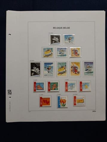 België 2005/2006 - de zegels uit de blokken en de boekjes, Postzegels en Munten, Gestempeld