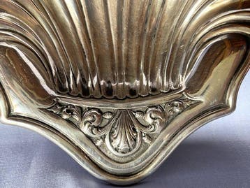 Kom - .800 zilver - in de vorm van een schelp